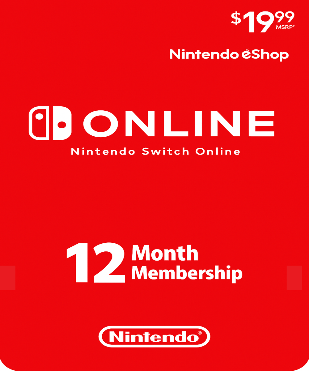 Nintendo eShop 12 Month Membership