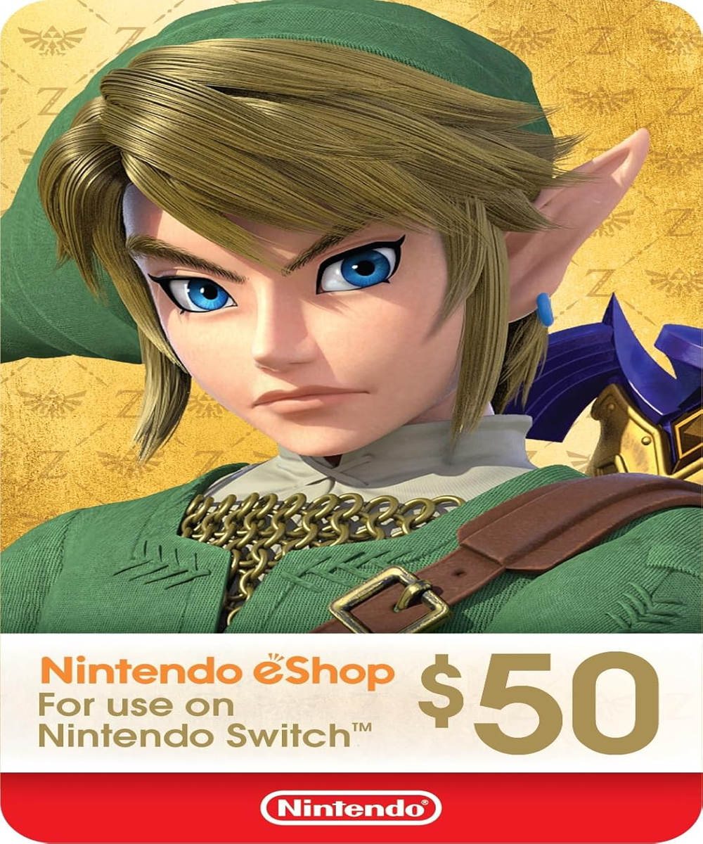 Nintendo eShop $50 activation key