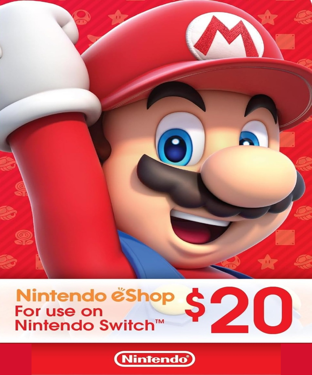 Nintendo eShop $20 activation key