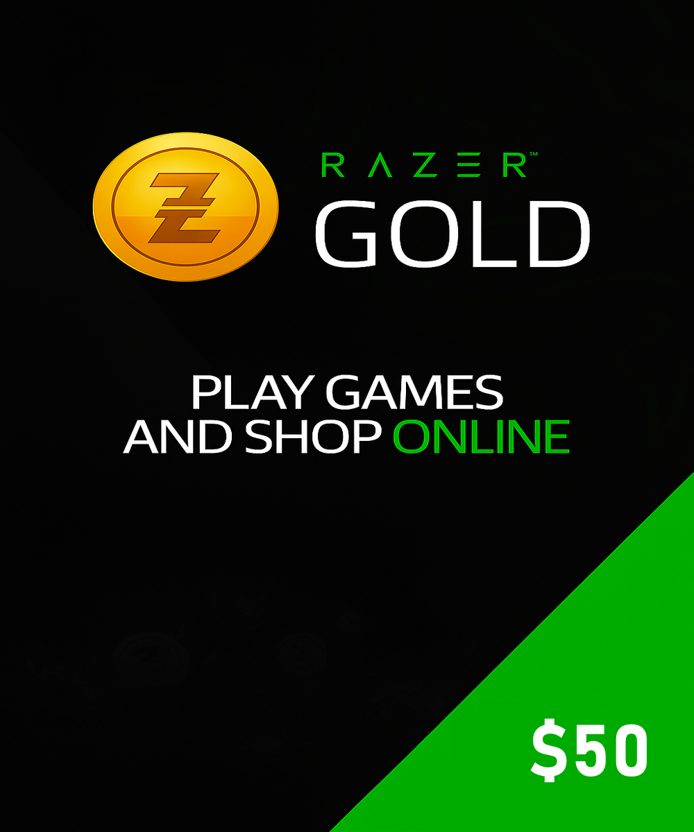 Razer Gold $50 USA activation key