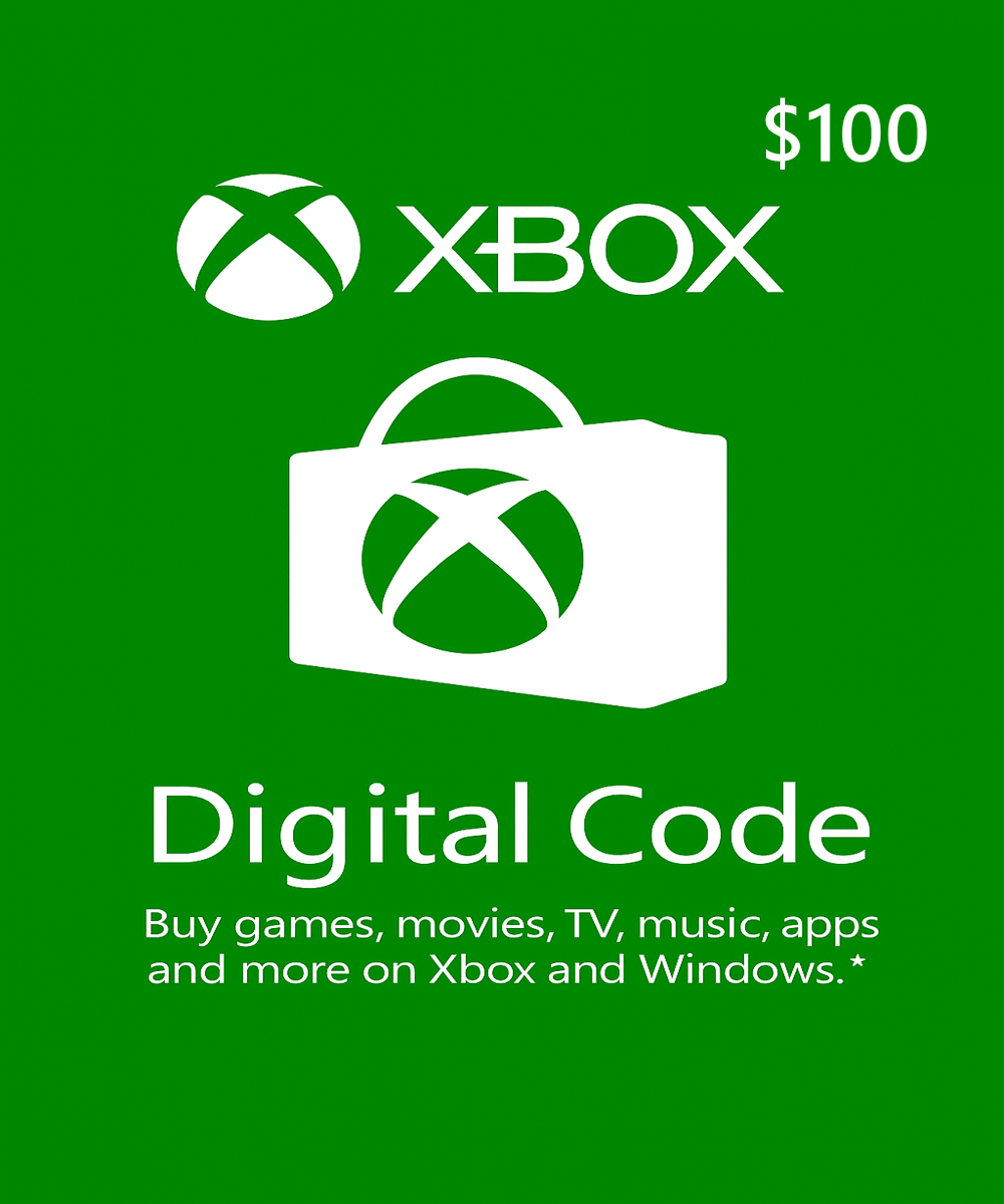 Xbox Live US $100 activation key